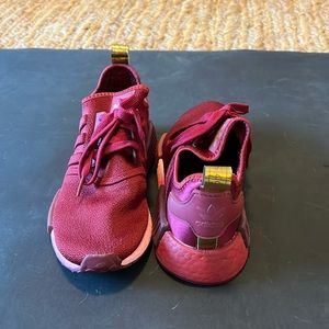 Maroon red Adidas sneaker